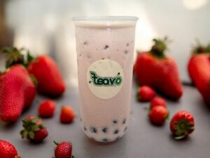 Fresa Milk Tea
